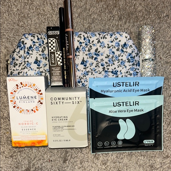 Makeup Eye Care Bundle - Lumene Community Sixty Six GXVE Tarte Belle Beauty
